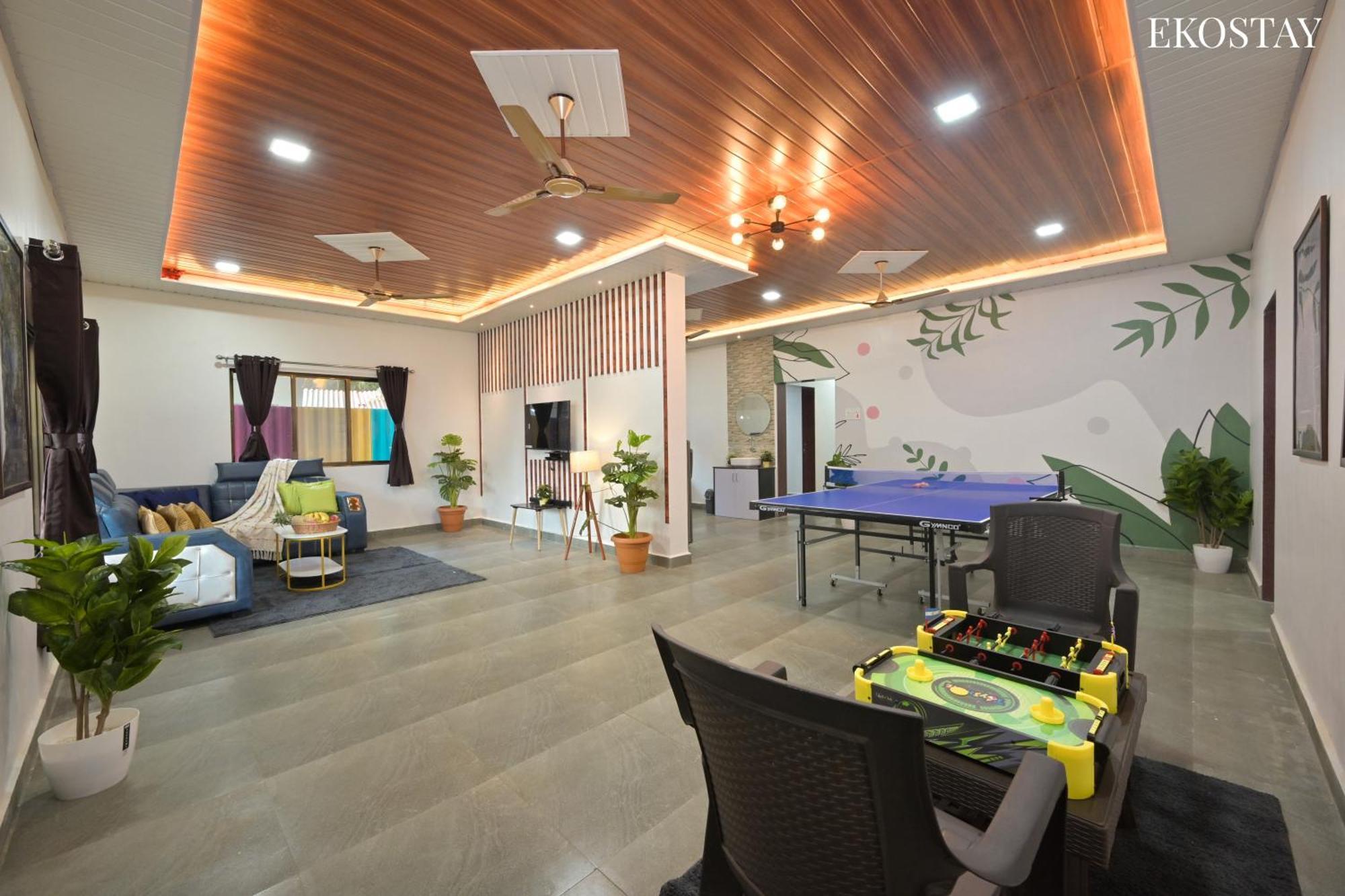 Ekostay - Blue Door Villa آليباغ المظهر الخارجي الصورة